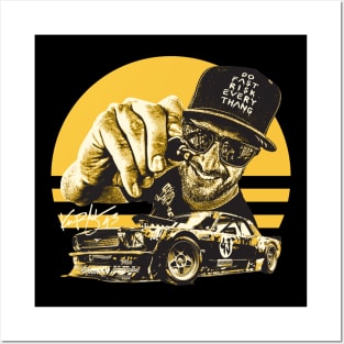 Ken Block Yellow Posters and Art